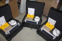 Three Solar Self-Contained systems in ATA Cases.