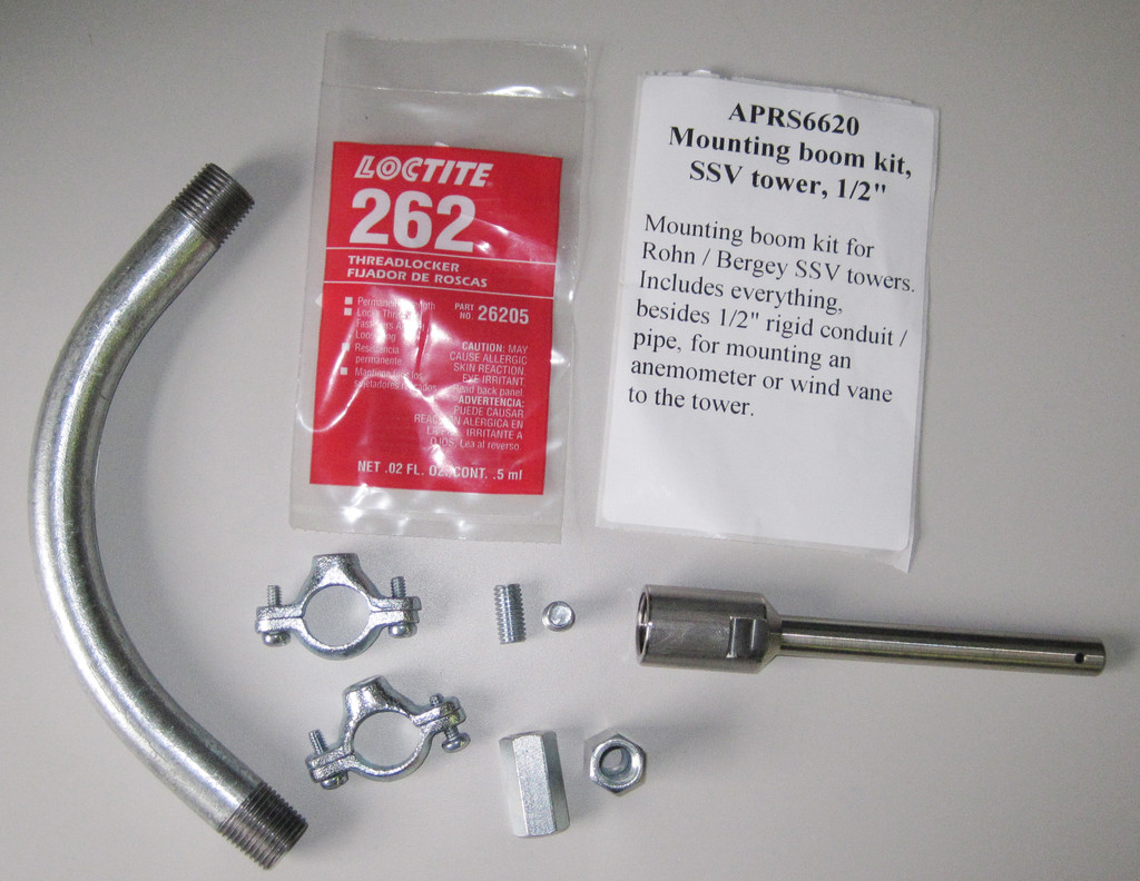 Mounting Boom Kit for SSV Tower, 1/2"