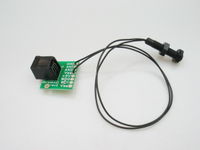 Reed switch and RJ-45 breakout board contained in the anemometer and anemometer kit.