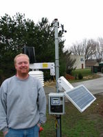 James Jarvis on a cold April morning.