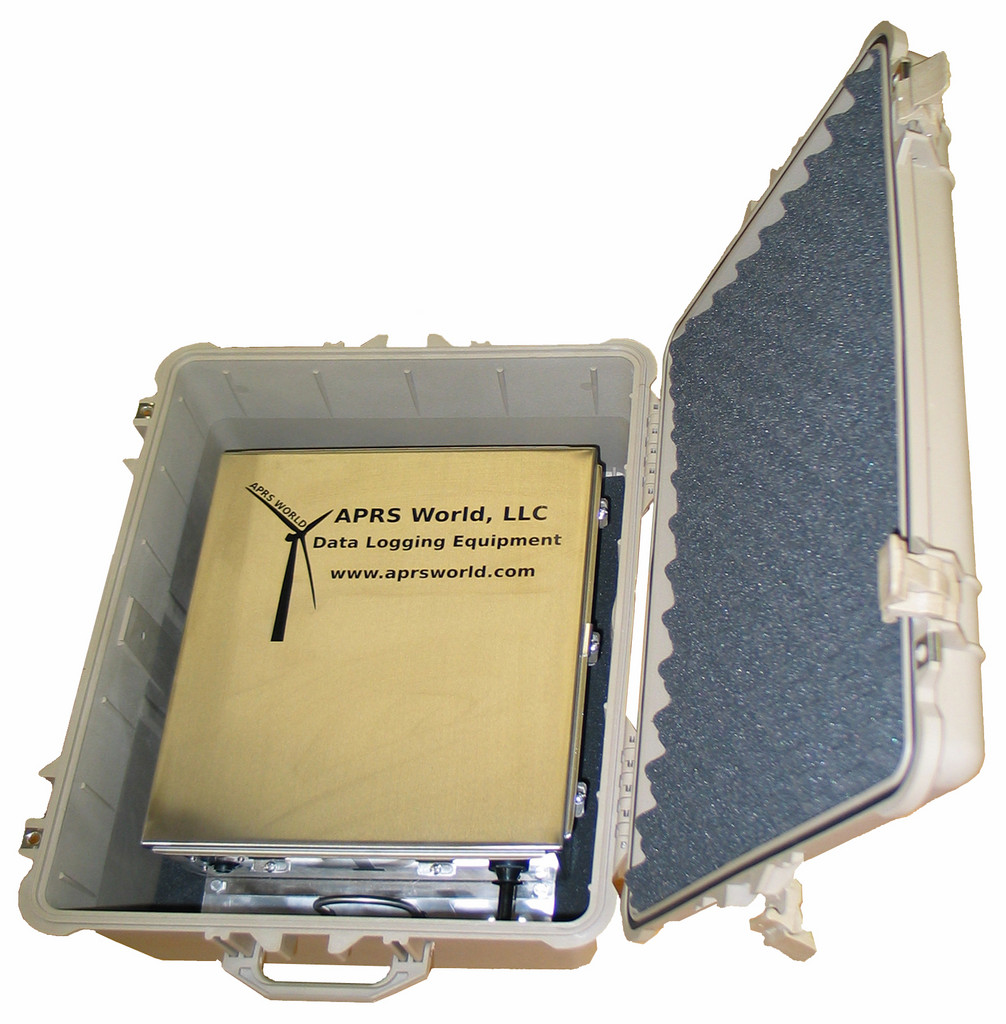 The Crane Logger in a Pelican case