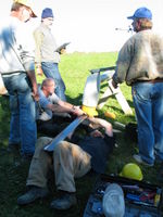 Jim risks his head to put the blades on. Why does Bergey specify that it has to be installed this way?