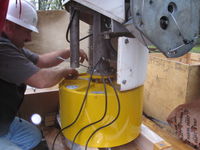 Eric Pipkin bolt alternator to chassis.