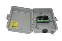 Lightning Arrestor Breakout Board, Mounted in Outdoor Enclosure