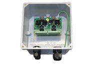 Lightning Arrestor Breakout Board, Mounted in Customized Weatherproof Junction Box