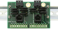 Lightning Arrestor attached to DIN rail