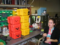Lisa making "surprised" faces.