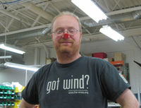 Jim Jarvis aka Rudolph.