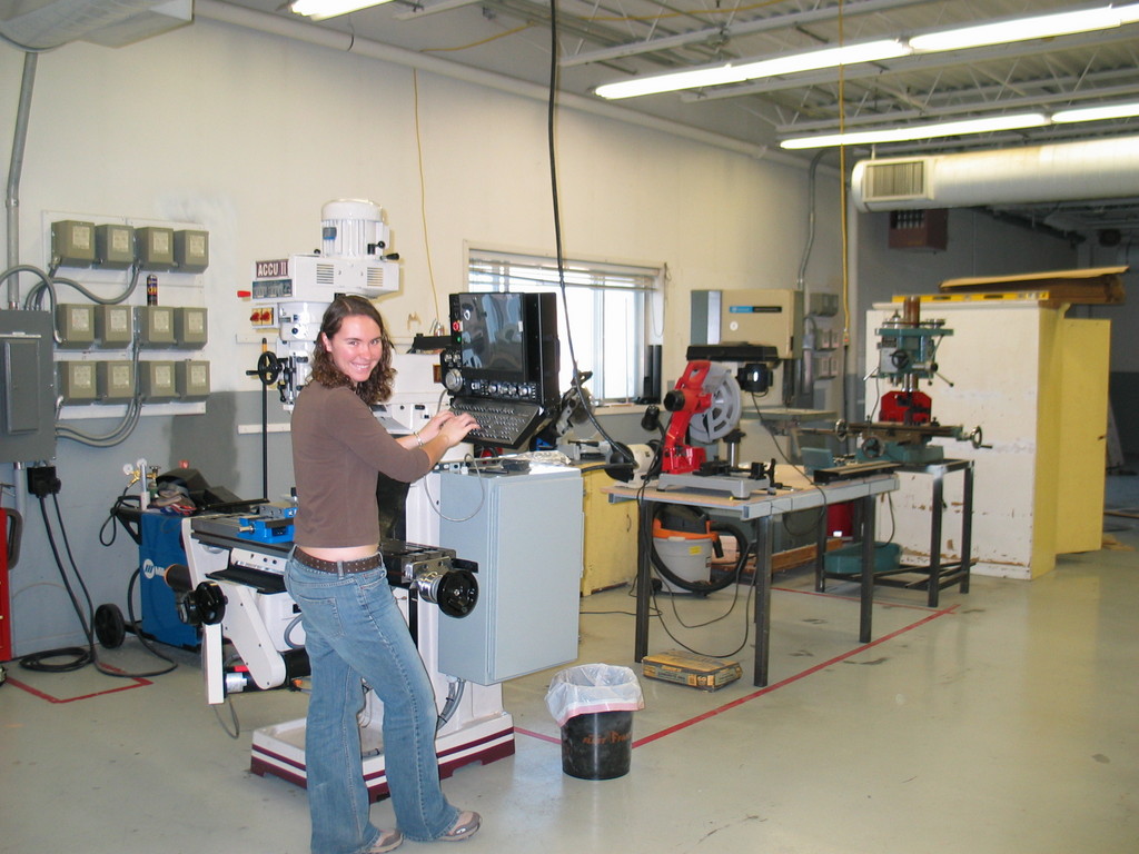 Alyssa Anderson, shop assistant.