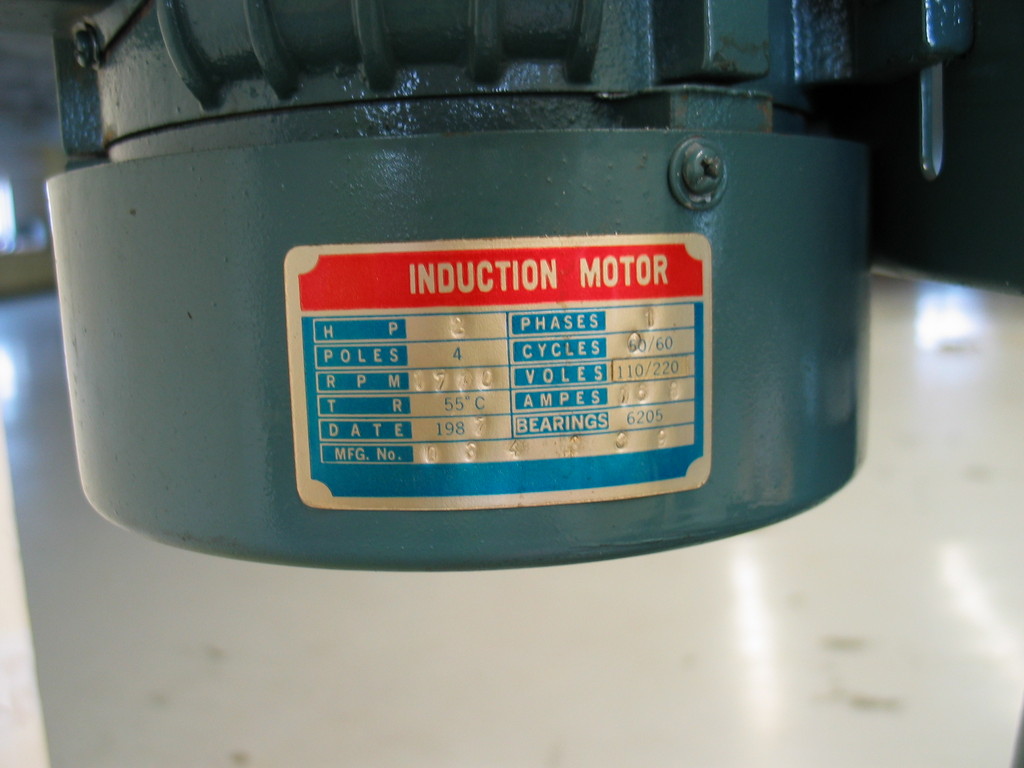 Size, RPM, and minimum rating of 2 HP are the important details. I can work with single or three phase 120 / 240 or 208Y. Reversing would be nice. More horsepower would be fine, too.
