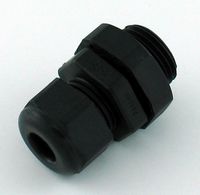Weatherproof cable feedthru as commonly used with APRS World's products. This is a 3/8" trade size feedthru, however there are many different sizes available.