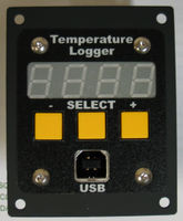 Highlight for Album: Custom enginnering: Thermocouple Temperature Logger with USB and real time clock