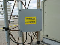 Junction box so all sensors come down on one cable.