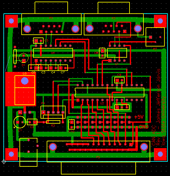Screenshot of board in Pad2Pad