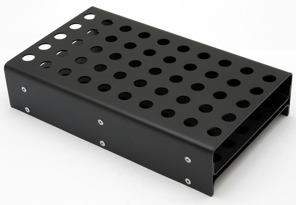 APRS9200: Reduced Shank Drill Bit Stand, Silver Deming, Heavy Duty for 50 Drill Bits