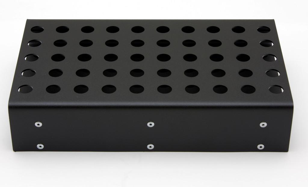 APRS9200: Reduced Shank Drill Bit Stand, Silver Deming, Heavy Duty for 50 Drill Bits