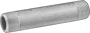 APRS6631: 12.7 mm (0.5 in) Pipe Nipple, 152 mm (6 in) Long; APRS6632: 12.7 mm (0.5 in) Pipe Nipple, 305 mm (12 in) Long
