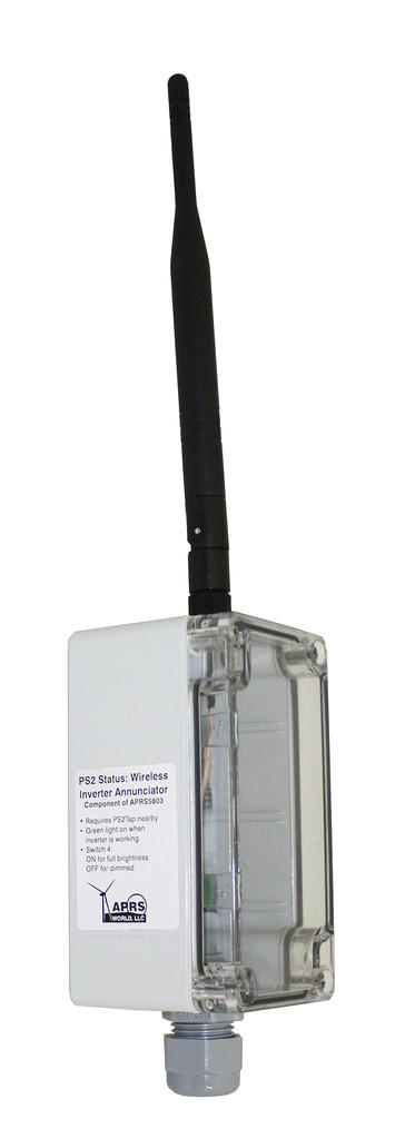 APRS5803: PS2 Status: Wireless Inverter Annunciator (Side View)
