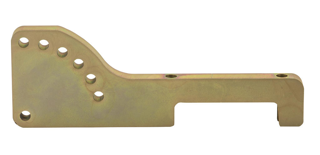 APRS6660: Solar 4" Container Rail Mount Bracket, 15 to 90, 3/4" Steel