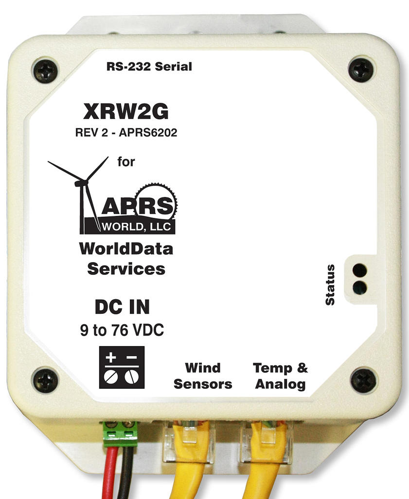 APRS6202: XRW2G: Sensor Input Module, RS-232