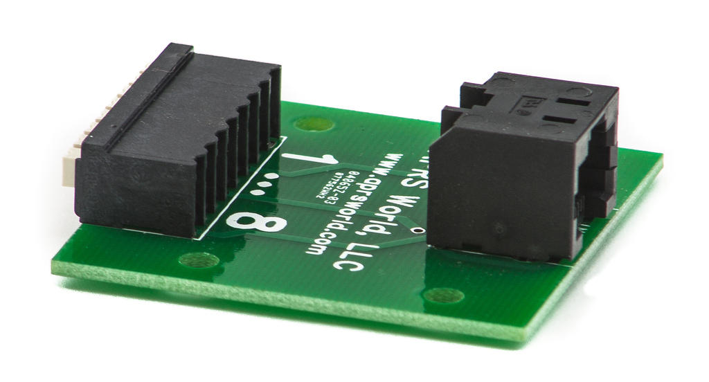 APRS6588: RJ-45 / 8P8C to Screwless Terminal Breakout Board