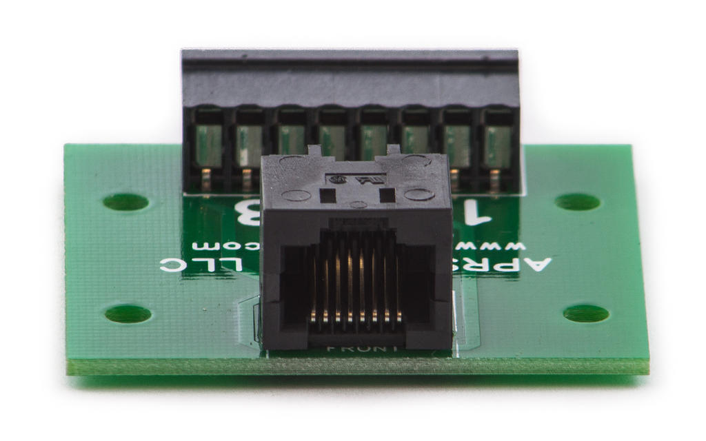 APRS6588: RJ-45 / 8P8C to Screwless Terminal Breakout Board