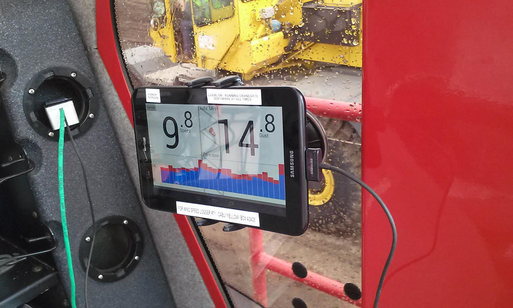 Touch screen tablet, for in-cab display and cellular communications