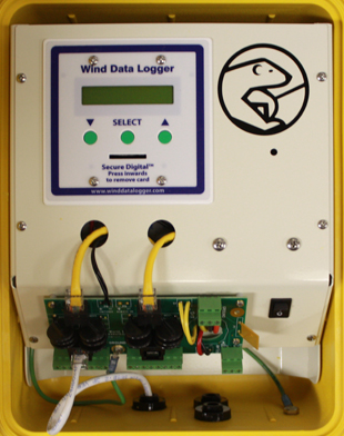 APRS6065: Inside of Pelican Case For Polar Edition #40R Solar Powered Wind Data Logger Package