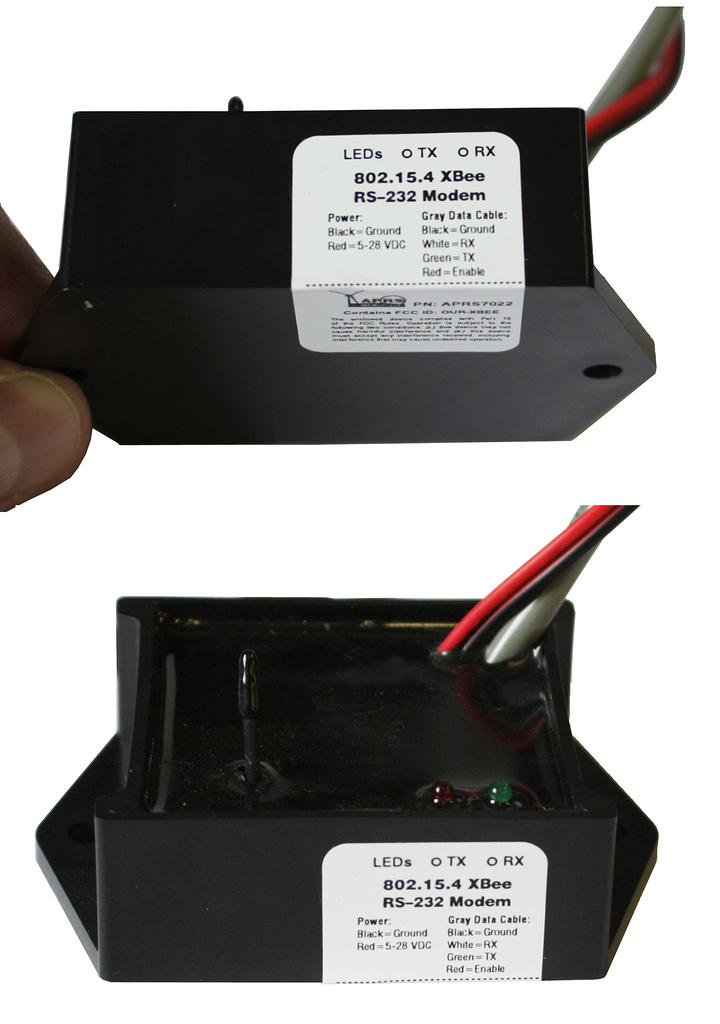 APRS7022: RF Modem, RS-232, 802.15.4 XBee, Potted, Low Power