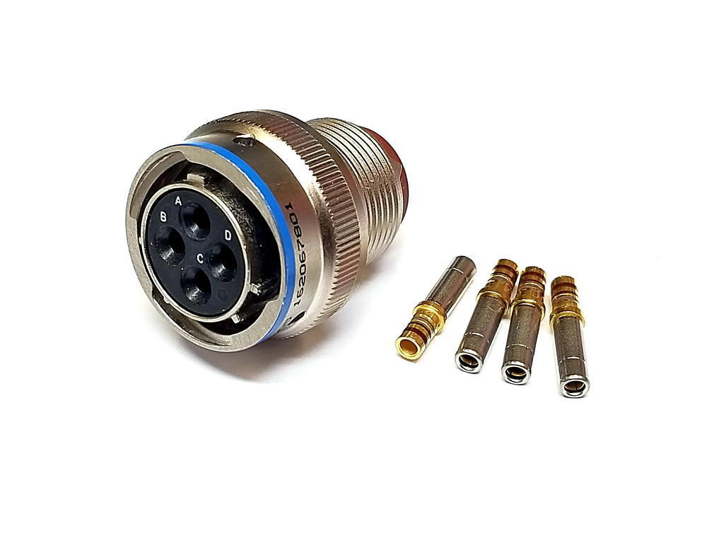 APRS8564 WTAPRS System Connector, Unassembled, with Pins