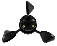 APRS6504: #40R Anemometer (View of Sensor Connections)