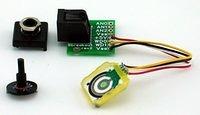Exploded view of the custom dual wiper potentiometer in our wind vane.