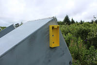APRS8425: Single Wall Mount for 600 Watt Dump Load at Bering Glacier Camp, 100 Miles East of Cordova, AK, USA