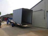 Unloading at APRS World