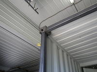 New corner fittings and framing tacked in