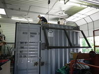 Solar racking installed