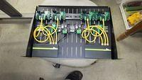 Ethernet switch shelf coming together