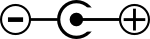 [center pin positive]