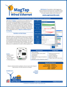 MagTap Wired Ethernet Cut Sheet