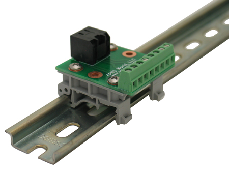 RJ-45 Mounted on DIN Rail