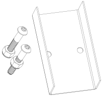 PVC Pipe Mounting Bracket