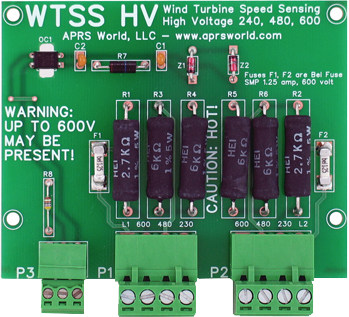 Wind Turbine Speed Sensing Circuit