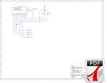 MMC / SD daughter board schematic