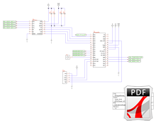 Signal conditioning board schematic