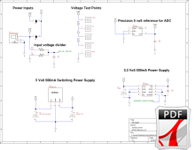 Main board schematic, revision 2