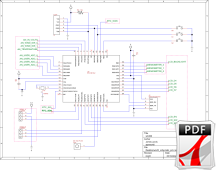 Wind Data Logger main board schematic for board revision wind2d