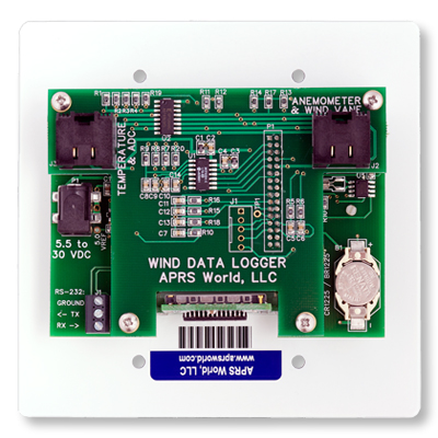 Back View of Data Logger